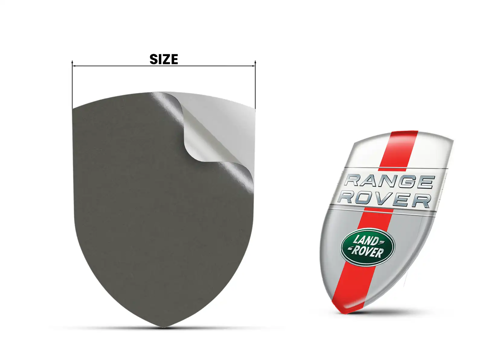 Land Rover Personalized Logo Stickers Pro Max Style Durable